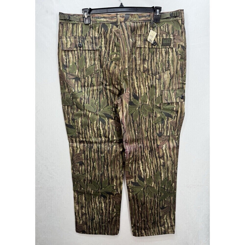 Vintage Liberty Pants Size XL Realtree Camo Cargo Adjustable Waist Hunting 90s - Picture 4 of 9